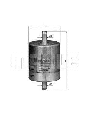 Filtru combustibil 154096553410 MAGNETI MARELLI
