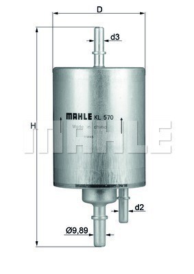 Filtru combustibil 154703644530 MAGNETI MARELLI
