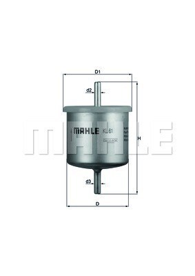 Filtru combustibil 154087281800 MAGNETI MARELLI