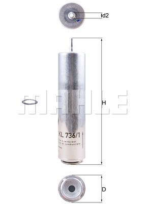 Filtru combustibil 154070584856 MAGNETI MARELLI