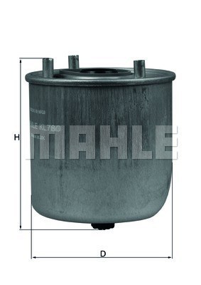 Filtru combustibil 154072347845 MAGNETI MARELLI