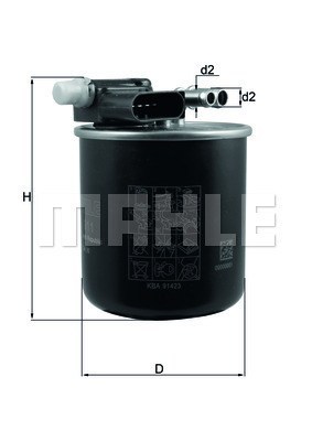Filtru combustibil 154072352782 MAGNETI MARELLI
