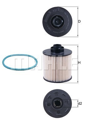 Filtru combustibil 154072375895 MAGNETI MARELLI