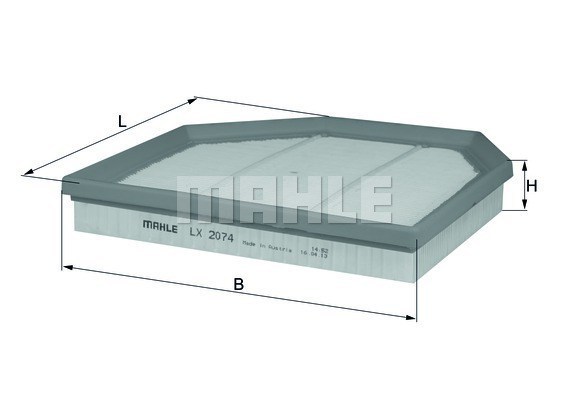 Filtru aer 154705765250 MAGNETI MARELLI