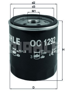 Filtru ulei 154072402008 MAGNETI MARELLI