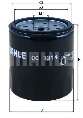 Filtru ulei 154072425523 MAGNETI MARELLI