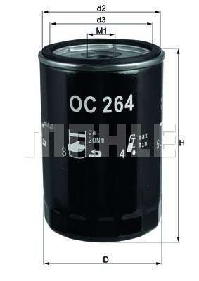 Filtru ulei 154098932800 MAGNETI MARELLI