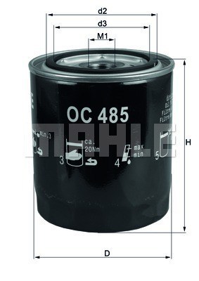 Filtru ulei 154068865920 MAGNETI MARELLI