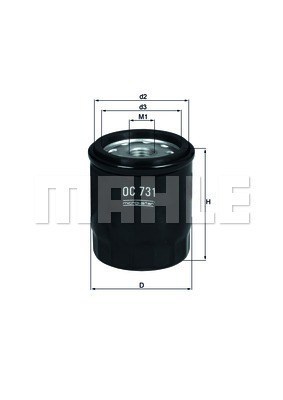 Filtru ulei 154705167150 MAGNETI MARELLI