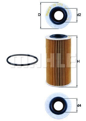 Filtru ulei 154072386216 MAGNETI MARELLI
