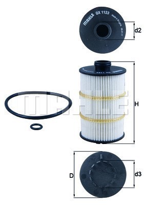 Filtru ulei 154072426651 MAGNETI MARELLI