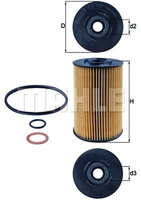 Filtru ulei 154096183310 MAGNETI MARELLI
