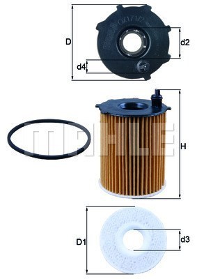 Filtru ulei 154085597180 MAGNETI MARELLI