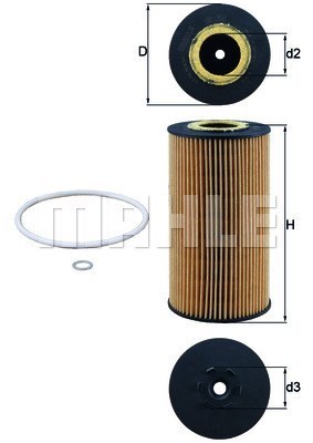 Filtru ulei 154703180360 MAGNETI MARELLI