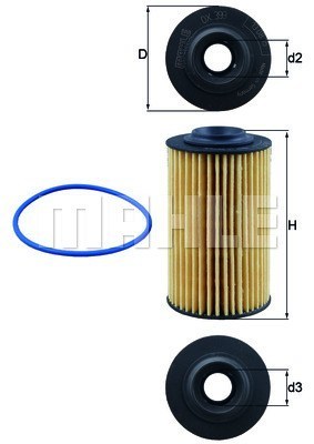 Filtru ulei 154703773900 MAGNETI MARELLI