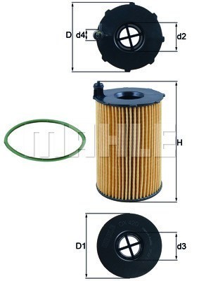 Filtru ulei 154705321350 MAGNETI MARELLI