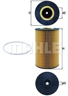 Filtru ulei 154703667110 MAGNETI MARELLI