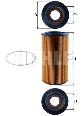 Filtru ulei 154705143660 MAGNETI MARELLI