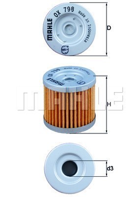Filtru ulei 154072407342 MAGNETI MARELLI