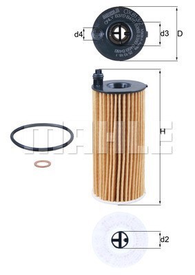 Filtru ulei 154072470398 MAGNETI MARELLI
