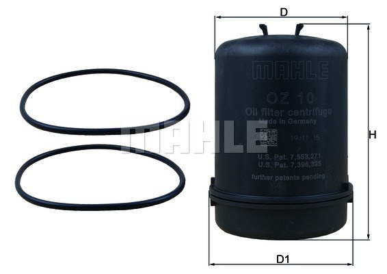 Filtru ulei 154072377813 MAGNETI MARELLI