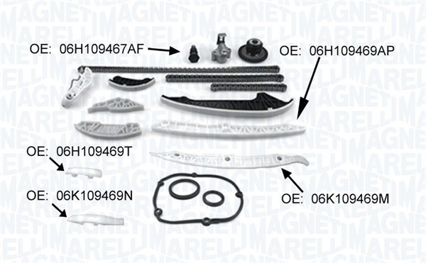 chit lant de distributie 341500001370 MAGNETI MARELLI