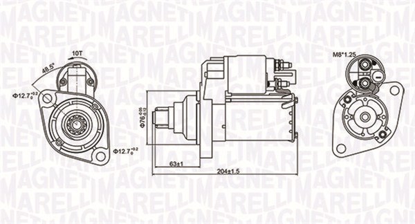 starter 063721347010 MAGNETI MARELLI