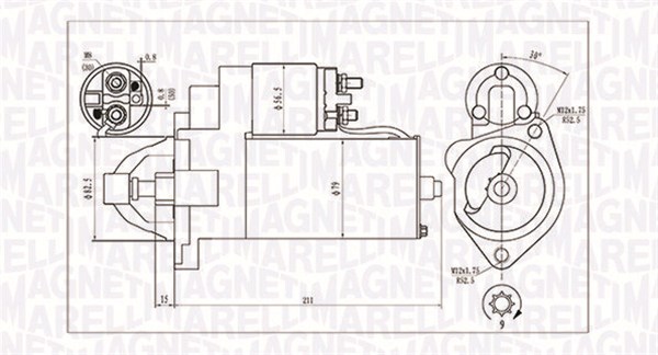 Starter 063720624010 MAGNETI MARELLI