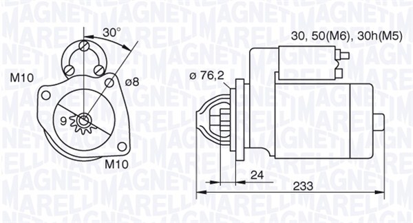 Starter 063521074420 MAGNETI MARELLI