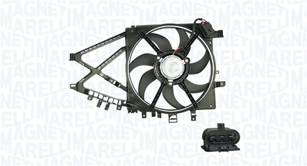 Ventilator, radiator 069422712010 MAGNETI MARELLI