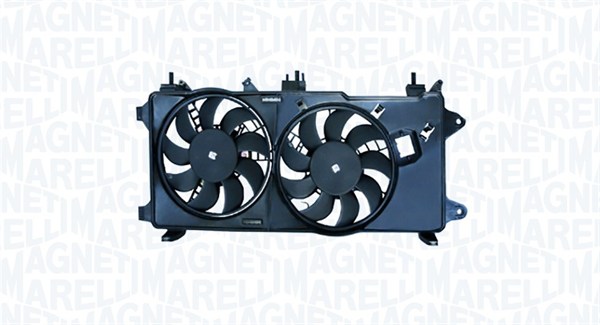 Ventilator, radiator 069422718010 MAGNETI MARELLI