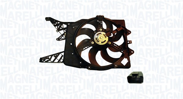 Ventilator, radiator 069422763010 MAGNETI MARELLI
