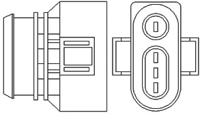 Sonda Lambda 466016355048 MAGNETI MARELLI