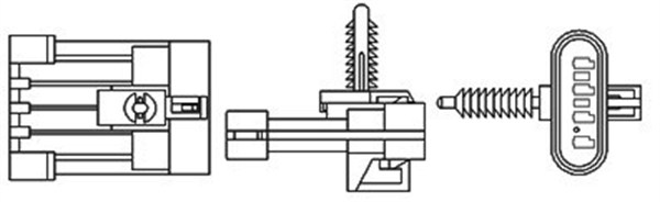 Sonda Lambda 466016355074 MAGNETI MARELLI