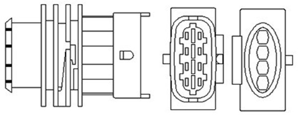 Sonda Lambda 466016355086 MAGNETI MARELLI