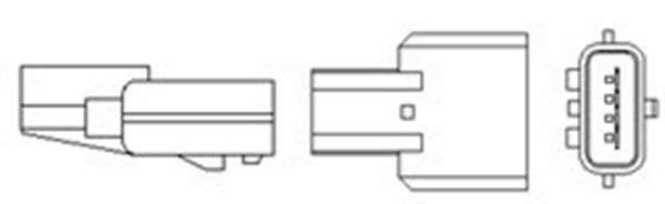 Sonda Lambda 466016355104 MAGNETI MARELLI