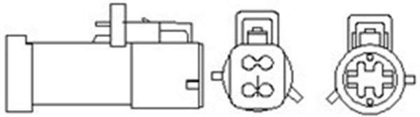 Sonda Lambda 466016355117 MAGNETI MARELLI