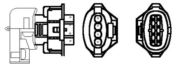 Sonda Lambda 466016355162 MAGNETI MARELLI