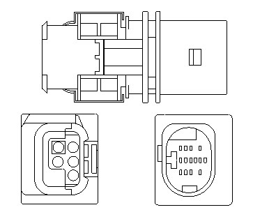 Sonda Lambda 466016355168 MAGNETI MARELLI