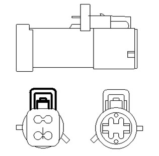 Sonda Lambda 466016355169 MAGNETI MARELLI