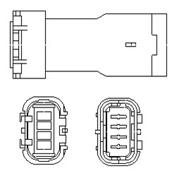 Sonda Lambda 466016355171 MAGNETI MARELLI