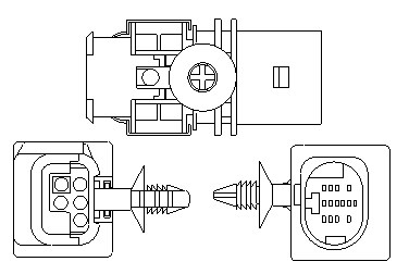 Sonda Lambda 466016355176 MAGNETI MARELLI