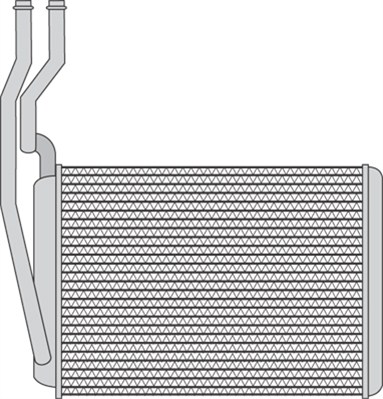 Schimbator caldura, incalzire habitaclu 350218276000 MAGNETI MARELLI