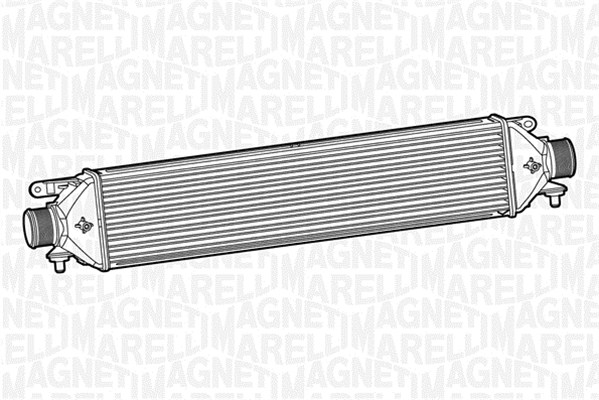 Intercooler, compresor 351319201540 MAGNETI MARELLI