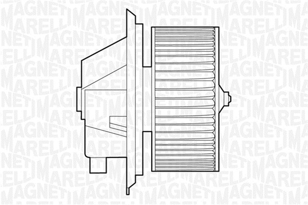 Ventilator, habitaclu 069412512010 MAGNETI MARELLI