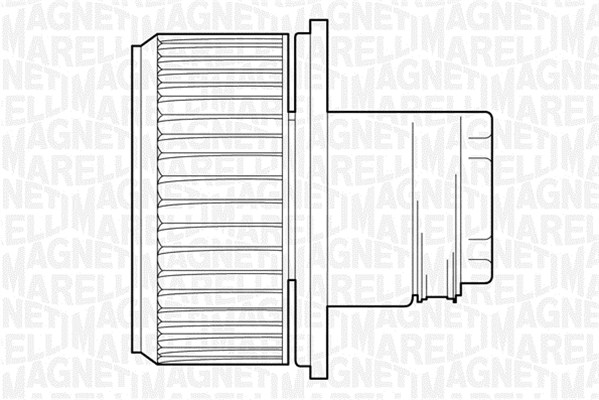 Ventilator, habitaclu 069412523010 MAGNETI MARELLI