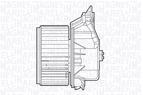 Ventilator, habitaclu 069412657010 MAGNETI MARELLI