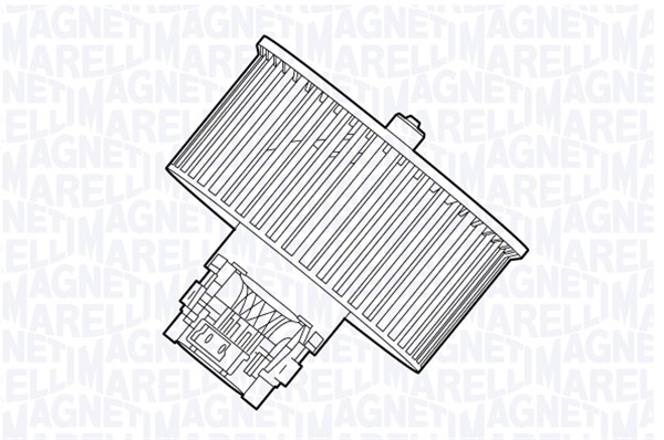 Ventilator, habitaclu 069412658010 MAGNETI MARELLI