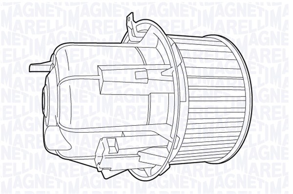 Ventilator, habitaclu 069412704010 MAGNETI MARELLI