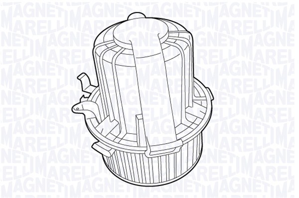 Ventilator, habitaclu 069412710010 MAGNETI MARELLI